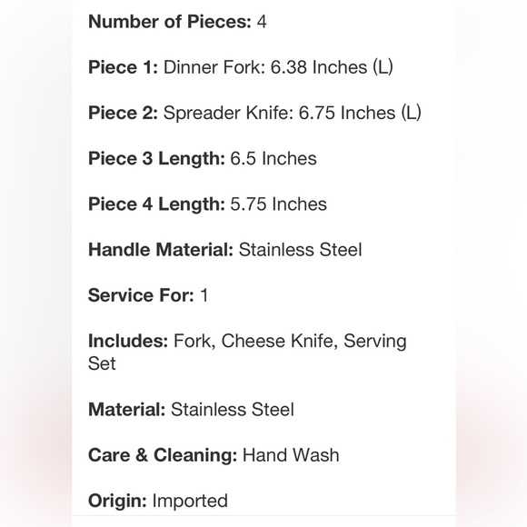 THRESHOLD NWT stainless steel cheese serving set -gold - Picture 6 of 6